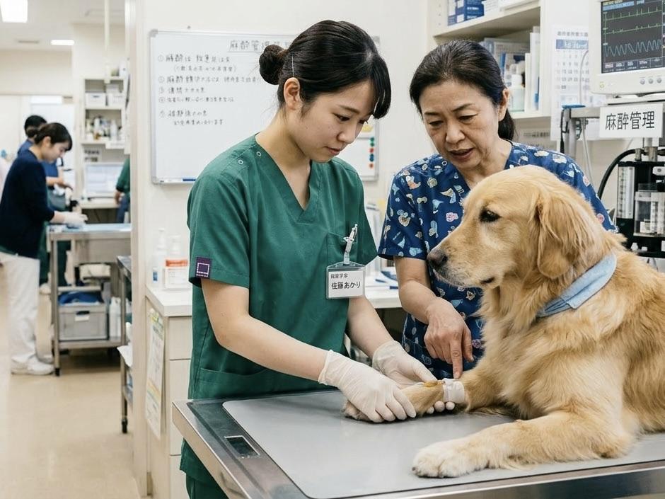 獣医学生,獣医師,実習,インターン,実習ツアー